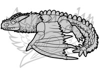 Death Wyvern Plushie Toy Base ($2)