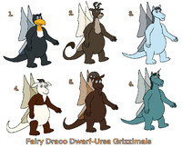Fairy Draco Dwarf-Ursa Grizzimals Part 2