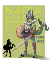 [SOLD] Kobold Warrior Maria