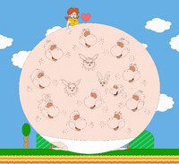 Daisy's Many Yoshi And Pokemon