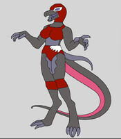Gwen the Salazzle alt outfit