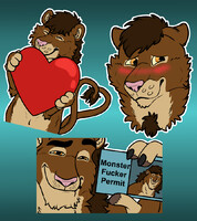 [Com] some stickers for Mosi