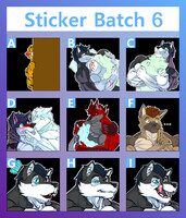 Stickers! Batch 6