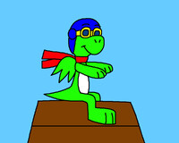 Flying Ace Patch the Dinodog (2022)