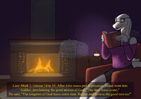 Lizz Reads Mark 1 Verse 15