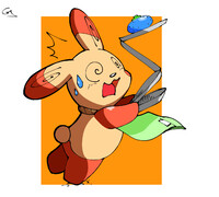 Spinda at the work place