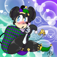 Jester Mickey and his Josper Plush