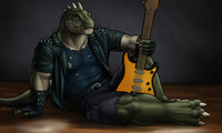 A Man And His Axe
