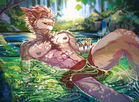 Simple Shaded Art Trade with cawfulcrow