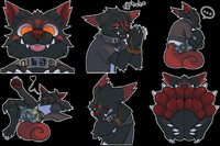 Asher Sticker Sheet