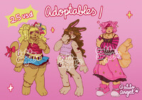 My first adoptables🐾
