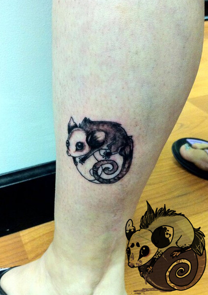 Tattoo Possum