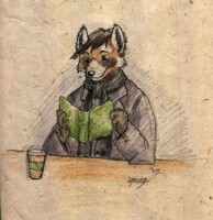 [Commission] The Gentleman Panda