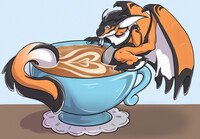 Coffee dragon