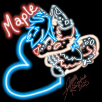 Neon Light Maple