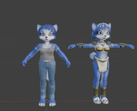 Krystal Model Edit: CakeInferno vs Original