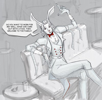 Gift! White Rabbit!
