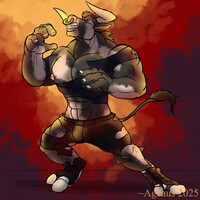 Zac the Minotaur [COMM]