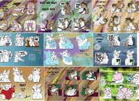 Waxy sticker sheet!