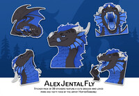 AlexJentalFly sticker pack