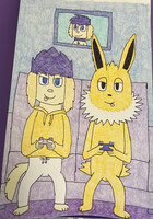Violet And Jolteon