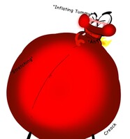 Zorch Inflating Like A Blimp