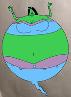 Deep breathing exercise: Desiree colored