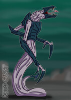 Alien bio drone basilisk