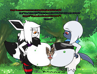 Two big bellied ladies (comm)
