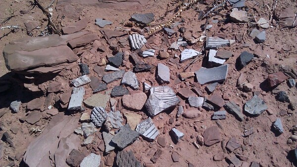 Anasazi Pottery Shards by NativeAmericanArtClub Fur Affinity dot