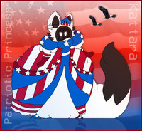 Patriotic Princess Kattara - Island party 2