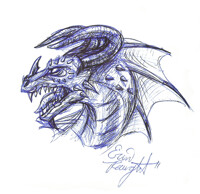Dragon Head Sketch
