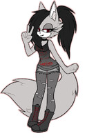 Cassie the graywolf
