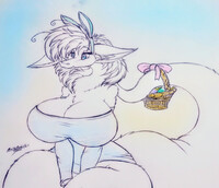 A flooffy Easter.🤍🫧✨