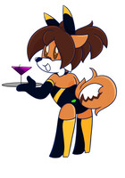 Rouge's Rabbit Run: My oc: Vox