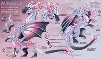 Aureanis ref sheet [commission]