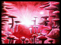 [Drawing] City of Shrooms