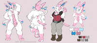 [COMMISSION] Sylveon Reference Sheet