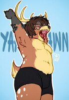 YAAAAWN sketch comm [sfw]