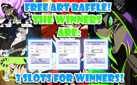 RAFFLE WINNERS ANNOUNCEMENT!