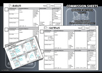 Commission info sheets - free for use
