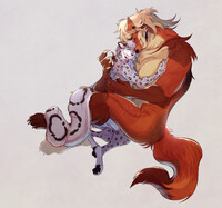 werevix and its pack 🧡