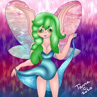 cute little fairy girl