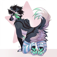 First Finished Paws YCH