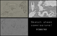 Sketch sheet commissions [open]