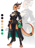 Kobold alchemist №42 adoptable [closed]