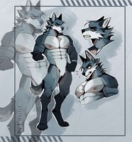 My new Wolf OC Nathan