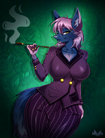 Evelynn's Classy Suit Modelling