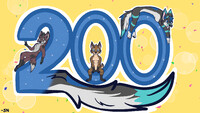200 Watchers! Raffle reminder!