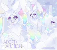 [OPEN] Adopt Auction - Rainbow Lopunny